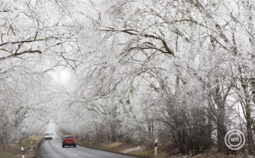 Hideg idő - A Dunántúl jelentős részére adott ki riasztást ónos eső miatt a HungaroMet