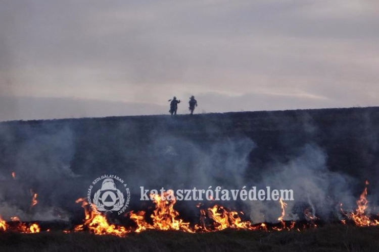 Február közepe óta mintegy 2000 szabadtéri tűzhöz riasztották a tűzoltókat