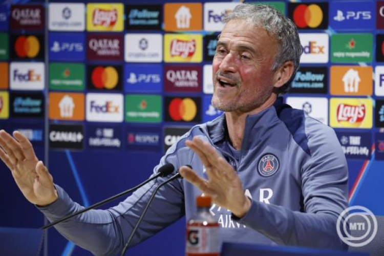 Bajnokok Ligája - Luis Enrique: nem láttam még ilyen ritmusú mérkőzést